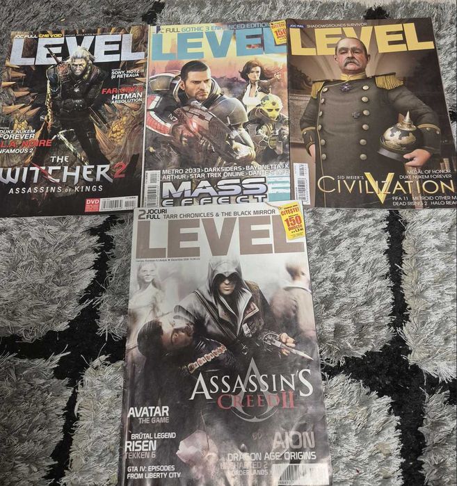 Reviste jocuri Level