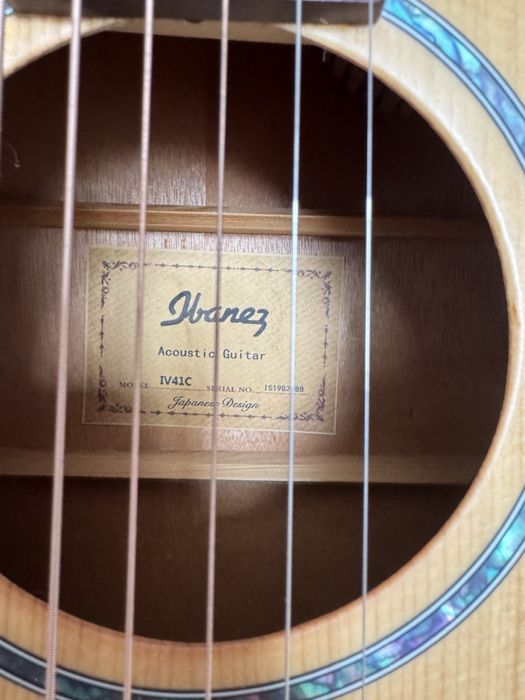 Ibanez акустическая гитара