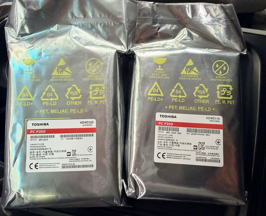 Жесткий диск HDD 1Tb, 2Tb