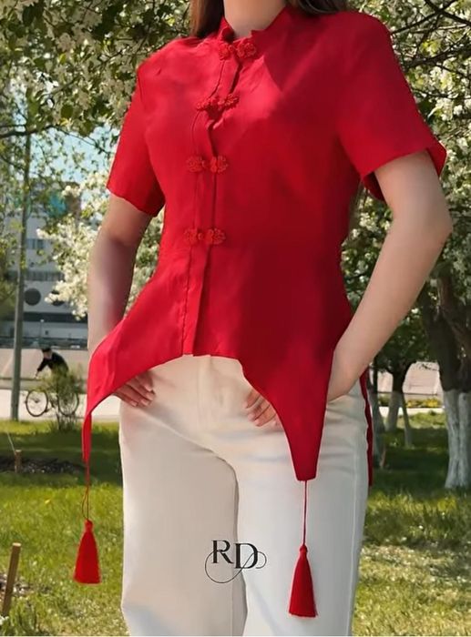 Лен кофта М размер