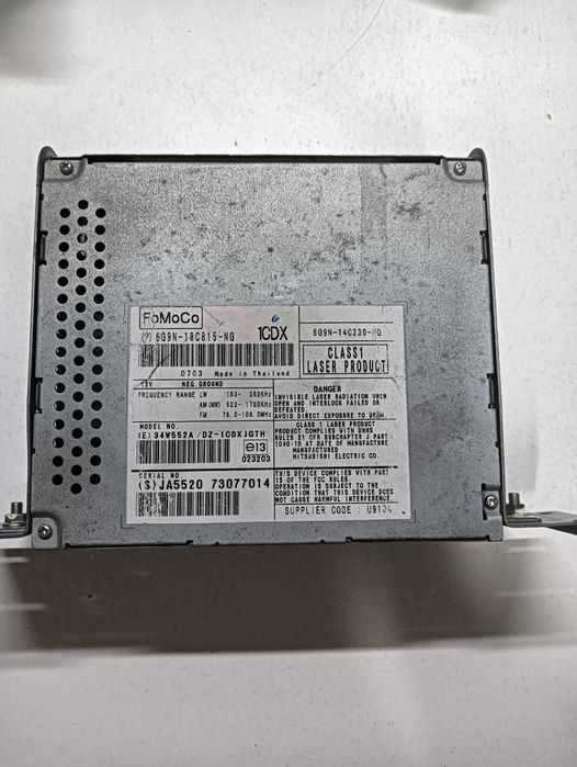 Unitate Cd Land Rover Freelander 2 Lf_, L359 2006 - 2014 6G9N18C815Ng