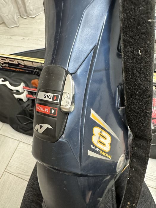 Комплект лыж с ботинками Fischer progressor 8