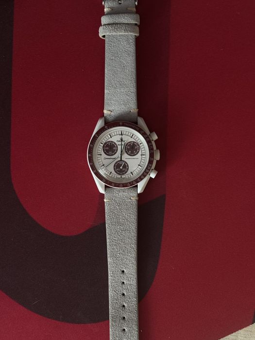 Часы мужские Omega × Swatch Mission to Pluto