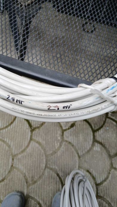 Cablu cupru litat 5x6 mmp  (50m) 3x4mmp 3x1,5