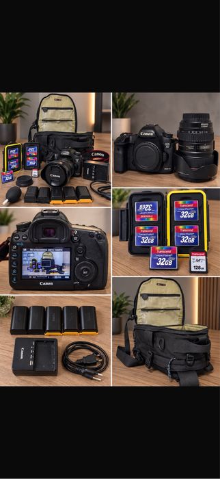 Canon EOS 5D Mark III +24-105mm f/4 L  полный комплект