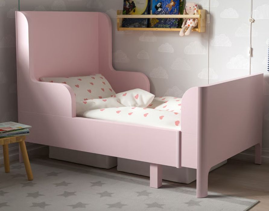 Pat extensibil roz, 80x200