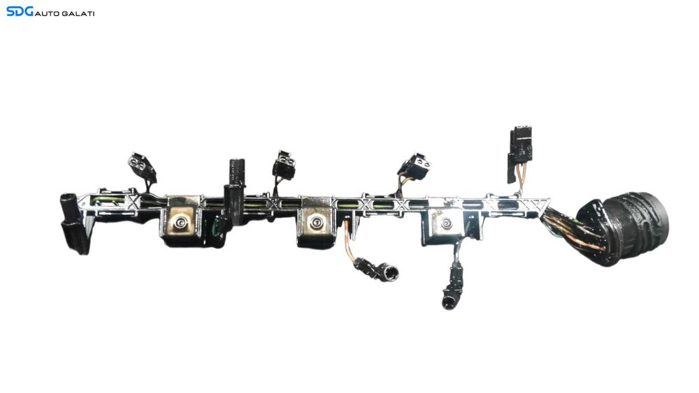 Cablaj Instalatie Electrica Injector Injectoare Volkswagen Passat B6 2.0 TDI BKD 2005 - 2010 Cod 1-1394740-1 1-1394757-1 [M9055]