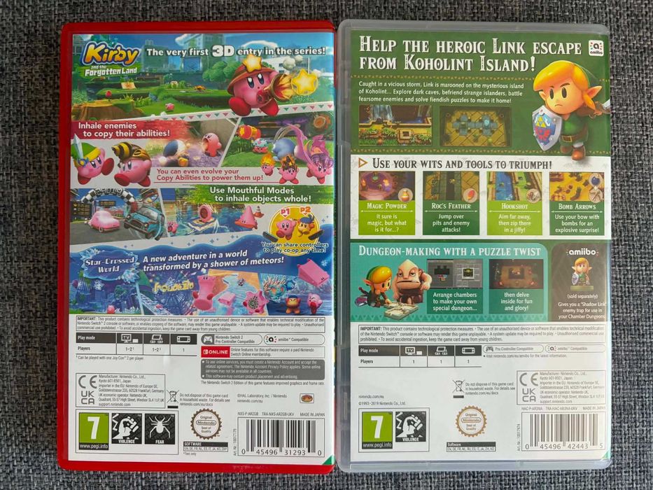 Лот игри за Nintendo switch