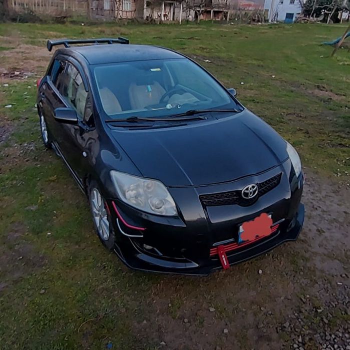 Универсален лип спойлер 4 части piano black