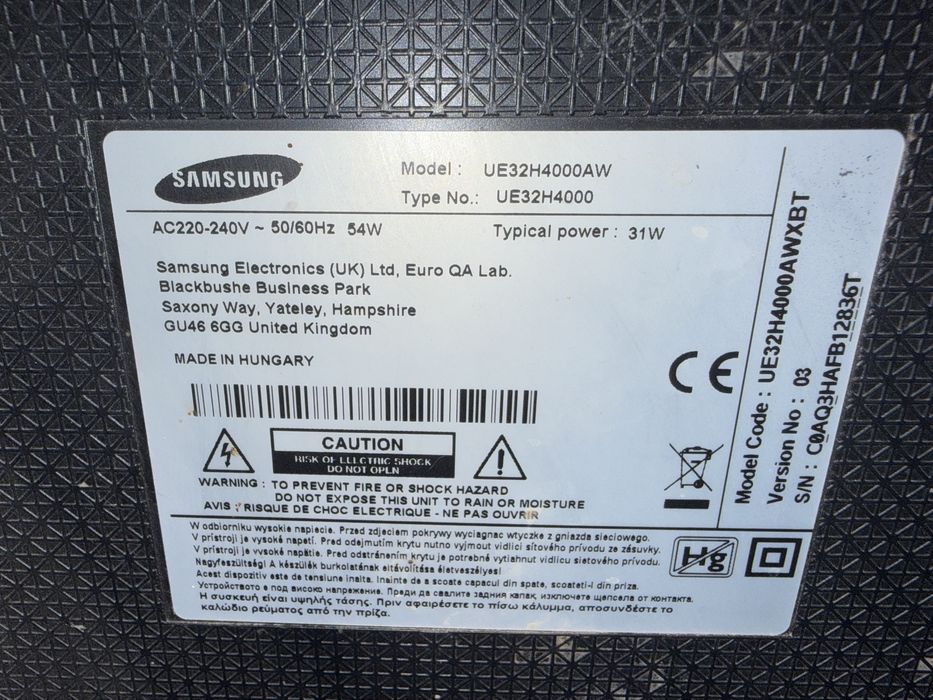 Vand televizor samsung