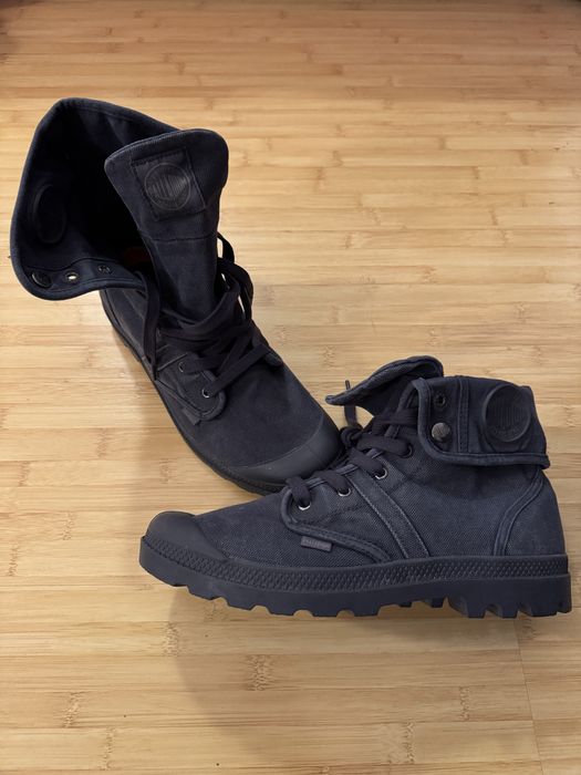 Ghete cizme bocanci Palladium albastru