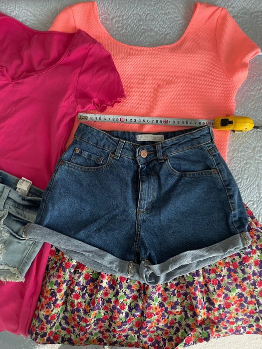 Set blugi, rochița, fusta scurtă , top. Zara, Berska, H&M