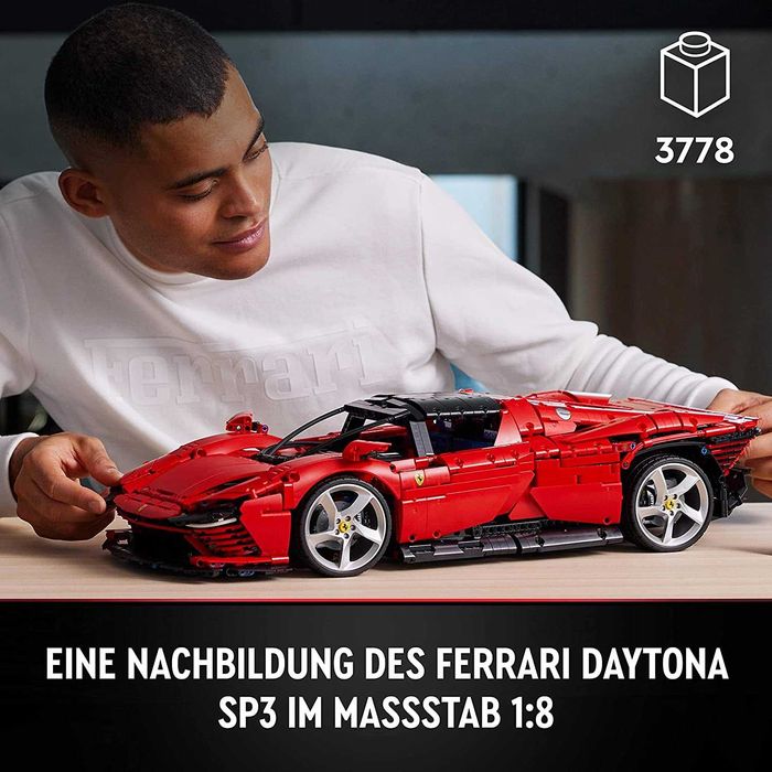 Конструктор LEGO 42143 Technic Ferrari Daytona SP3! Новый в коробке!