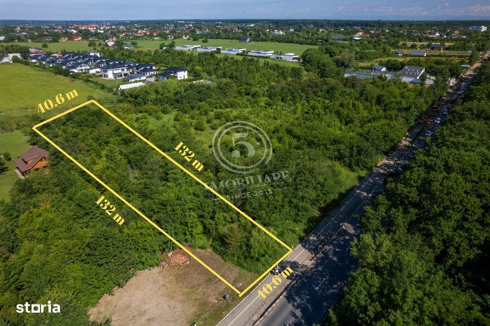 Teren 5.515 mp langa Lidl Snagov – Iesire la Lacul Snagov