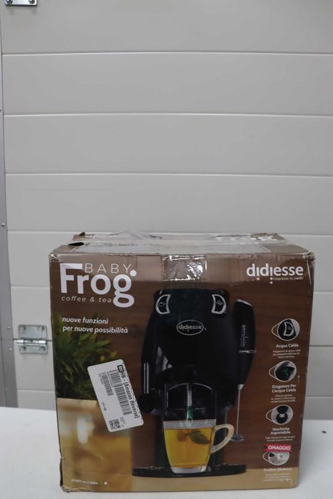 Кафемашина Didiesse с 44мм ESE подложки - модел Baby Frog Pad Machine 450W -с функция за готовност и резервоар 1,5л, ЛИПСВА капаче