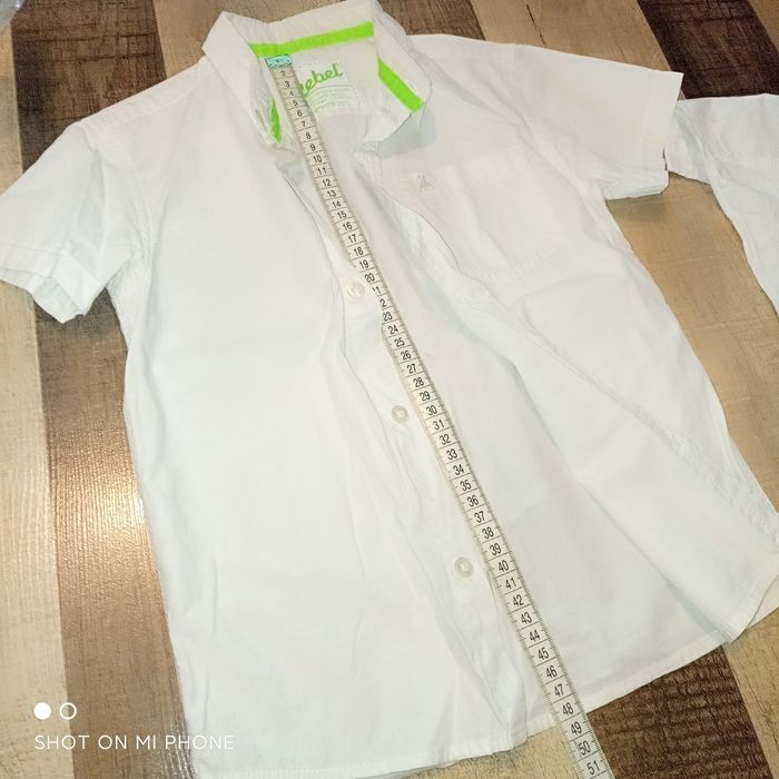 Школьные рубашки белые