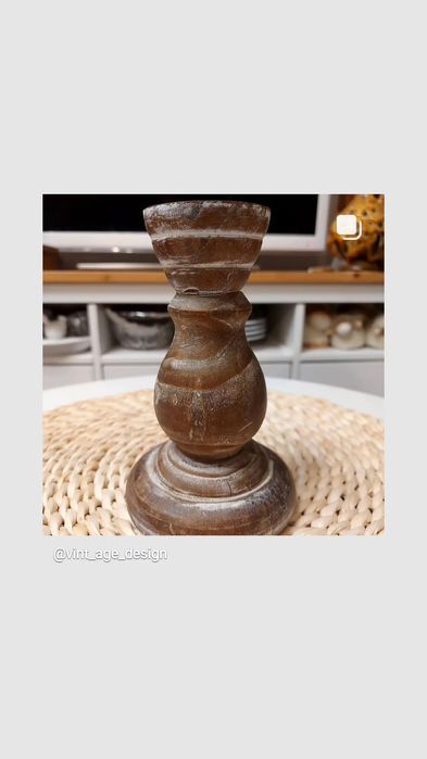 Свещници -дърво ,месинг  ,комбинирани