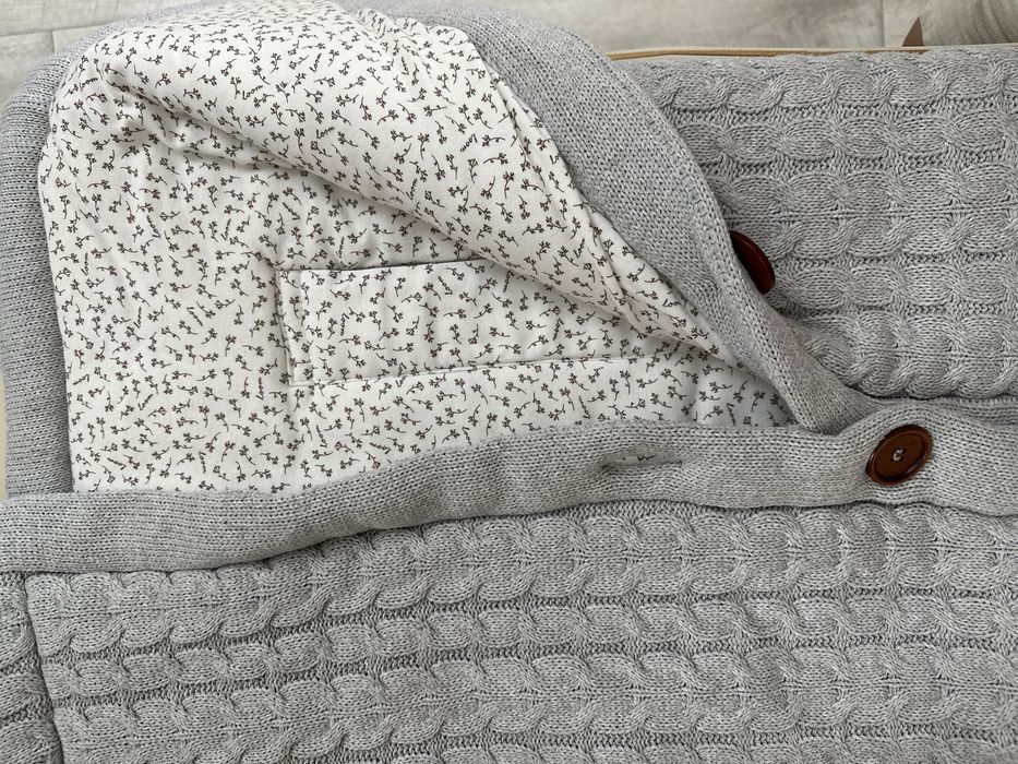 Кокон, конверт loom knits