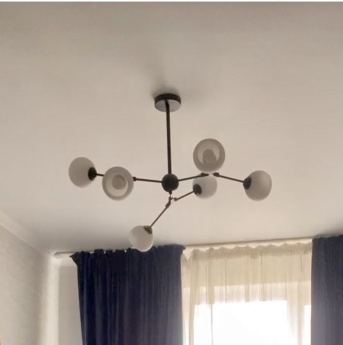 Люстра на штанге /лофт стиль