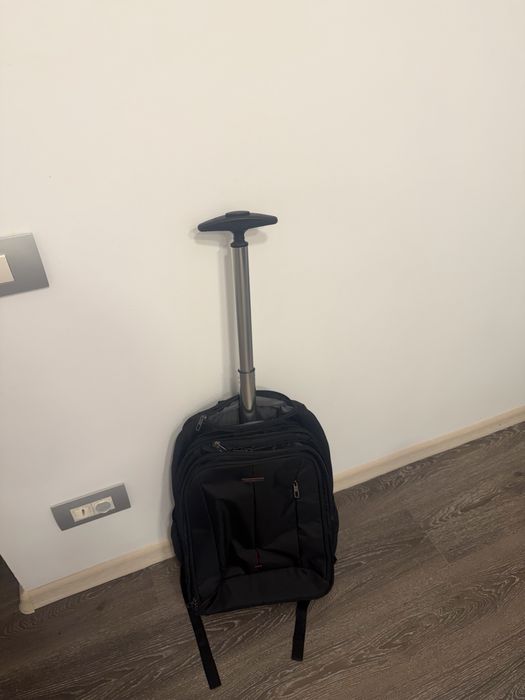 Rucsac cu troller negru Samsonite