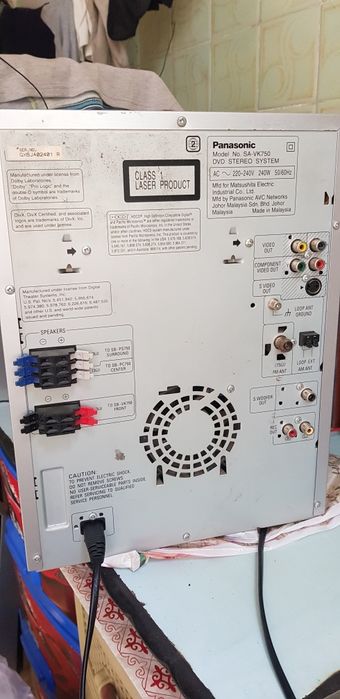 Муз. Центр Panasonic SaVk750