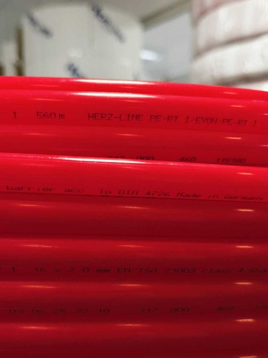 кислородна тръба COES за водно подово отопление 16x2 мм 300м/600м рула