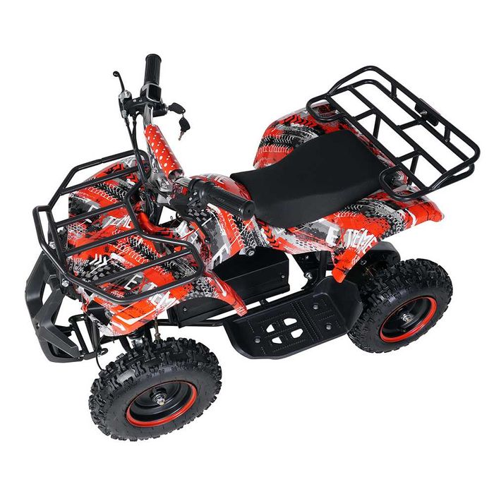 Atv electric copii Torino Graffiti 6" 1000w 36v rosu