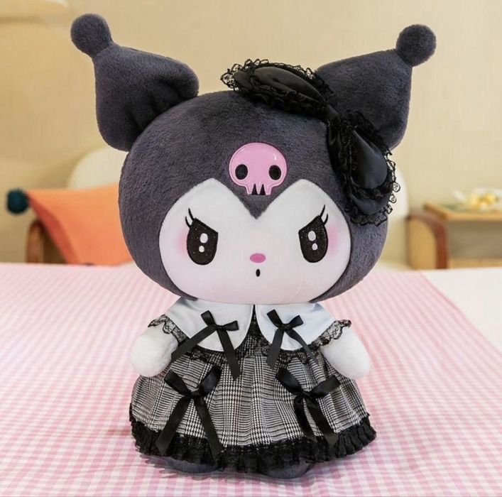 Голяма Плюшена играчка Куроми 40см, Hello Kitty Kuromi