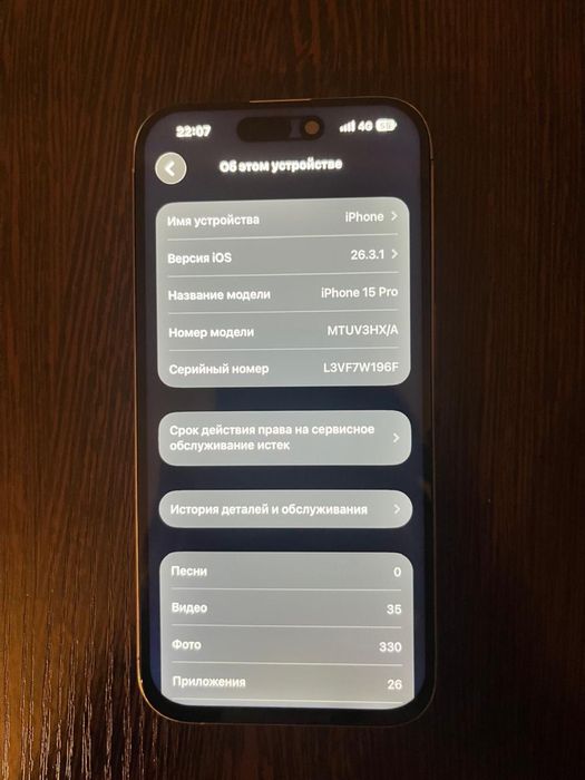 iPhone 15 про  128 гб.