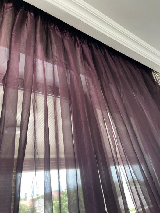 Шторы для окна у лестницы