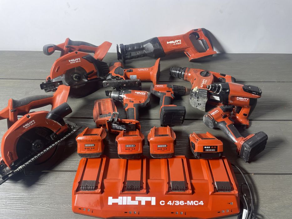 Hilti set oferta 550 ron buc