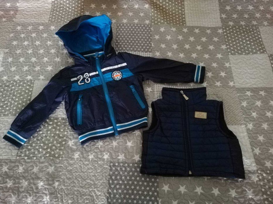 Детско яке и грейка за момче 80 см. ПАКЕТНА цена