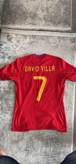 Tricou original Adidas Spania David Villa #7