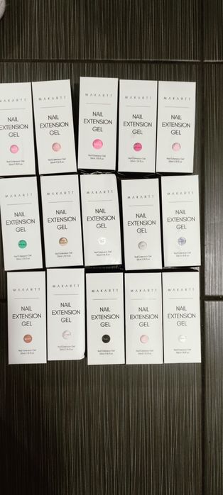 Geluri extensii unghii