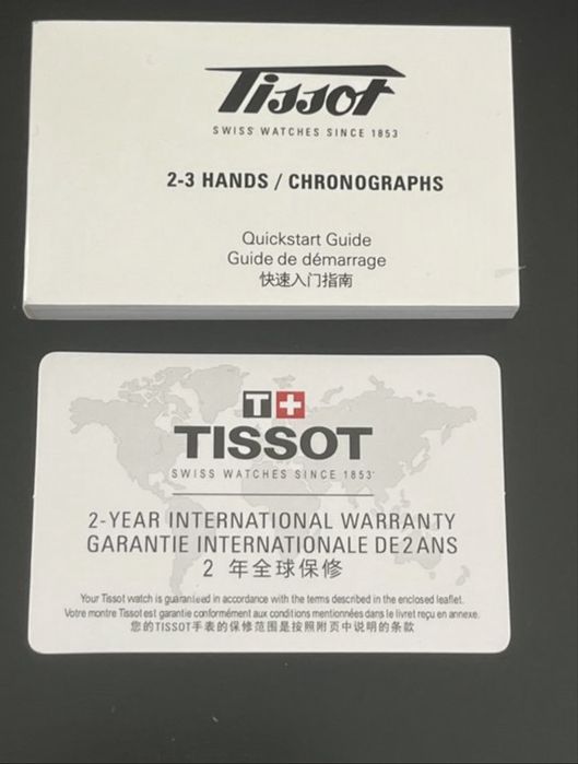 Tissot Supersport Chrono, Purtat o singura data