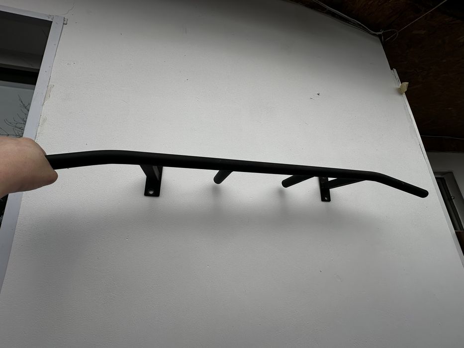 Спорт турник на стену очень удобен