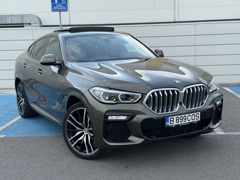 BMW X6 M Pachet * 4.0i * Piele Rosie * Swarovski