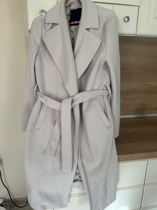 Kensol Яке от еко кожа с вата и гарнитура от зайче