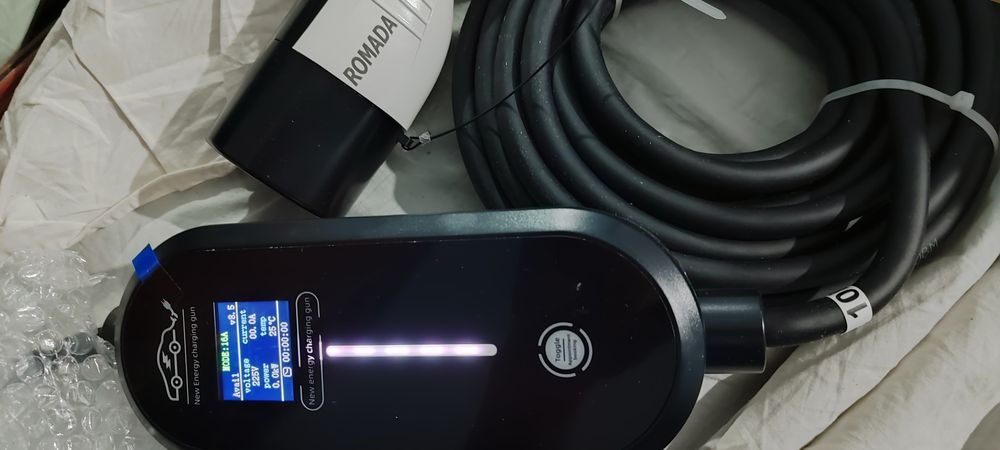 Зарядка для электромобиля GB/T АС. 3.5-7 кВт (220 в. 8-32А) 5-10 метр.