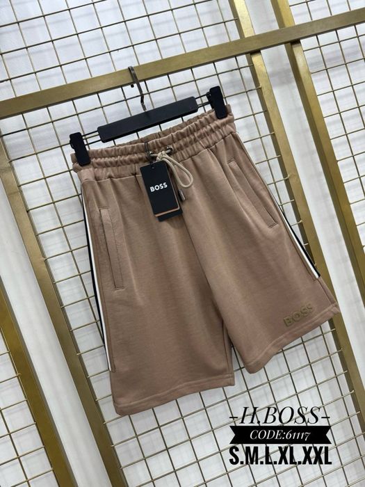 Мъжки къси панталони памук Hugo Boss