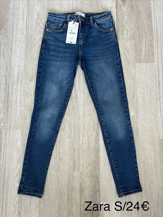 Нови дамски дънки и панталони  Zara, Bershka, H&M, Sinsay