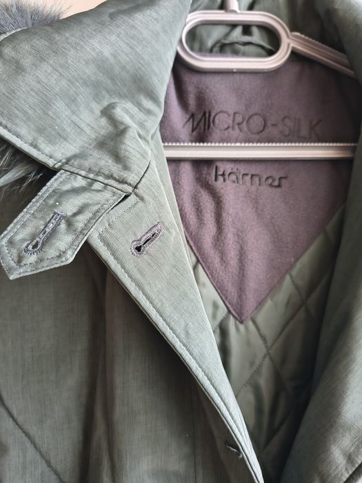 Haină lungă matlasată femei