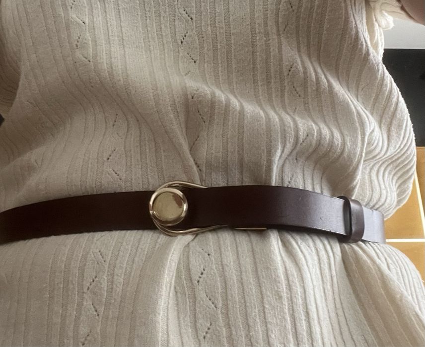 Дамски нови колани естествена кожа