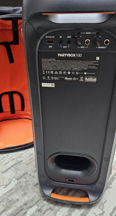 Колонка JBL Partybox 100 с сумкой