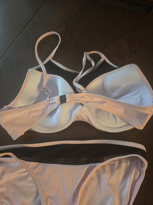 Розов бански с мрежа