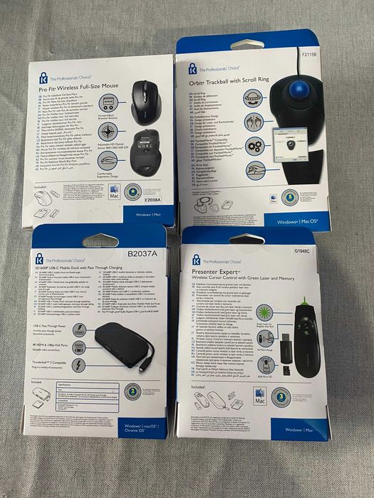 Kensington Tastatura/Docking station/statie bloc.