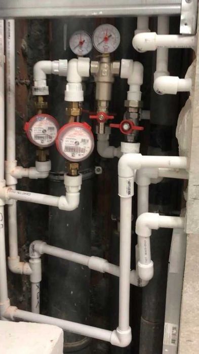 Установка счётчиков воды услуги профессиональный специалистов