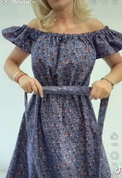 Нова дамска рокля на Letoo