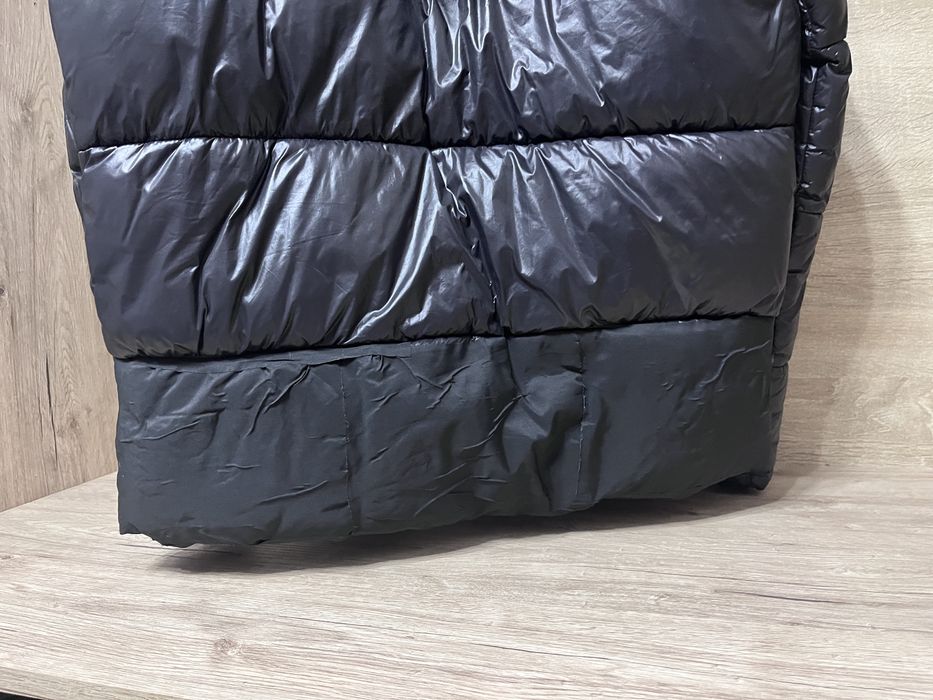 Geaca puffer neagra groasa bohooman