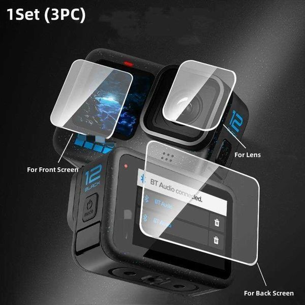 3 Комплекта стъклен протектор GARV™ за GoPro Hero 9/10/11/12/13 Black